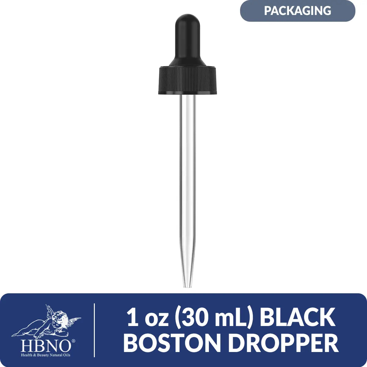 1 oz (30 ml) Black Boston Dropper