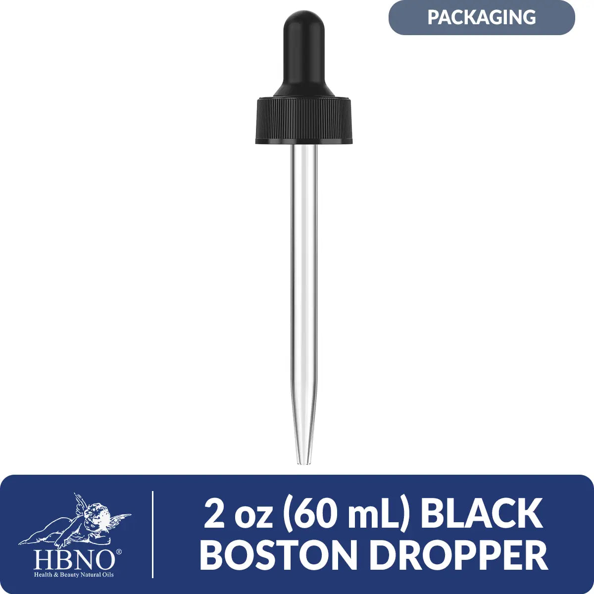 2 oz (60 ml) Black Boston Dropper