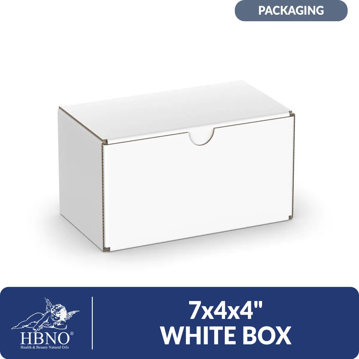 7x4x4″ White Box
