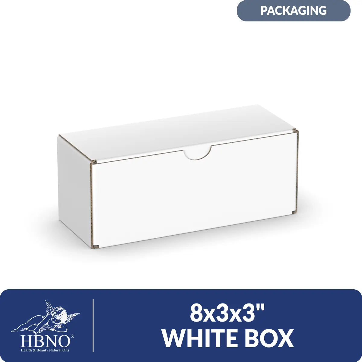 8x3x3″ White Box