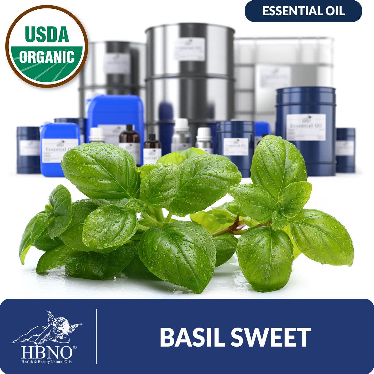 Basil Essential Oil (Organic)