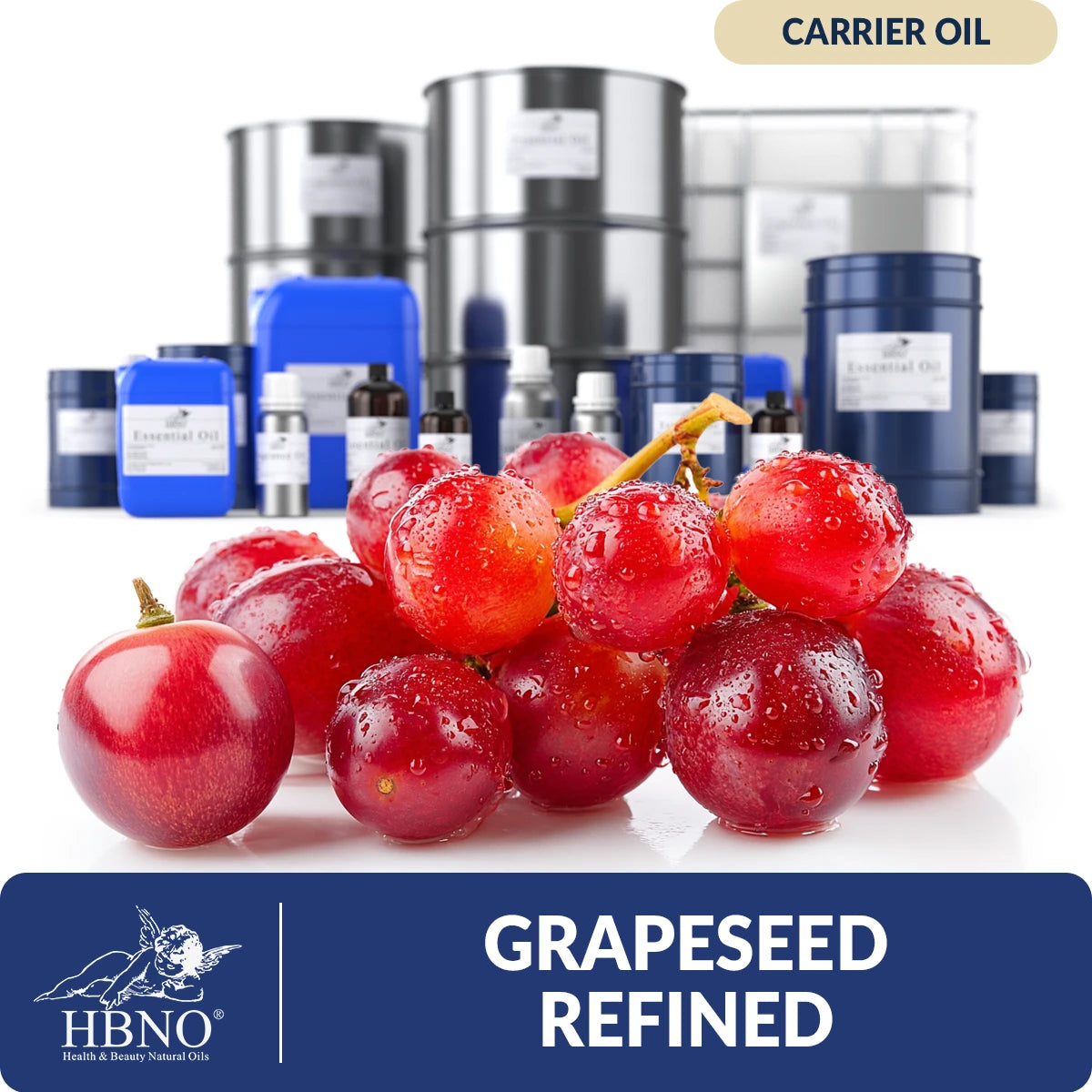 Refined Grapeseed Carrier Oil