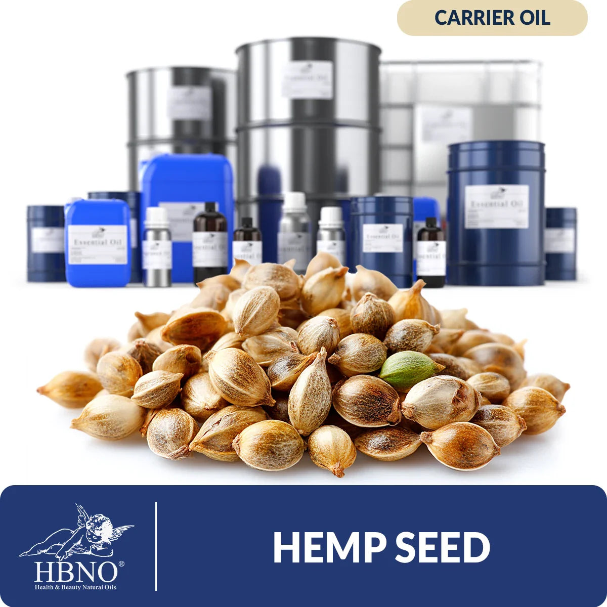 Virgin Hemp Seed Carrier Oil