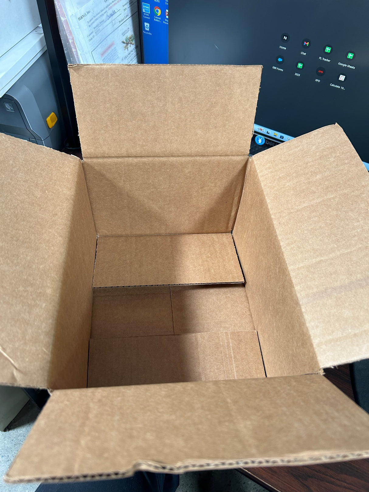 Quality 12x9x6" Brown Box