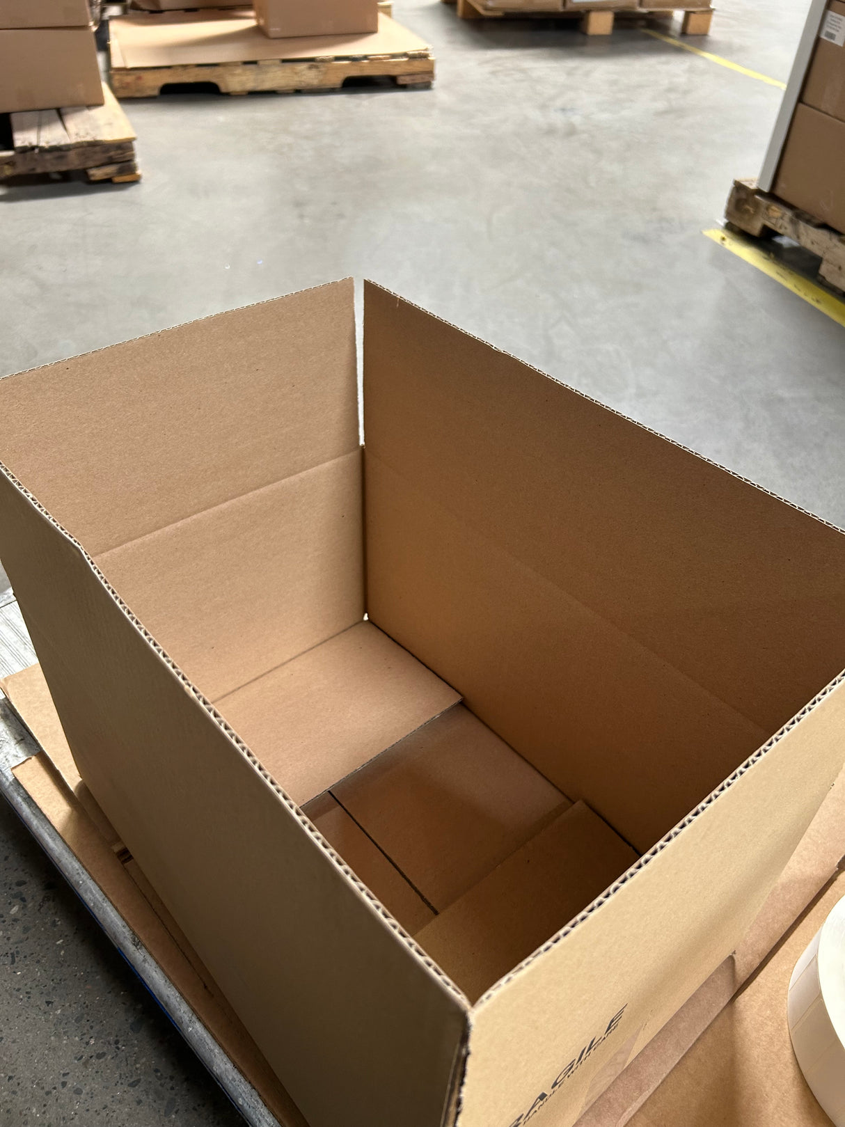 18x12x8" Brown Open Box