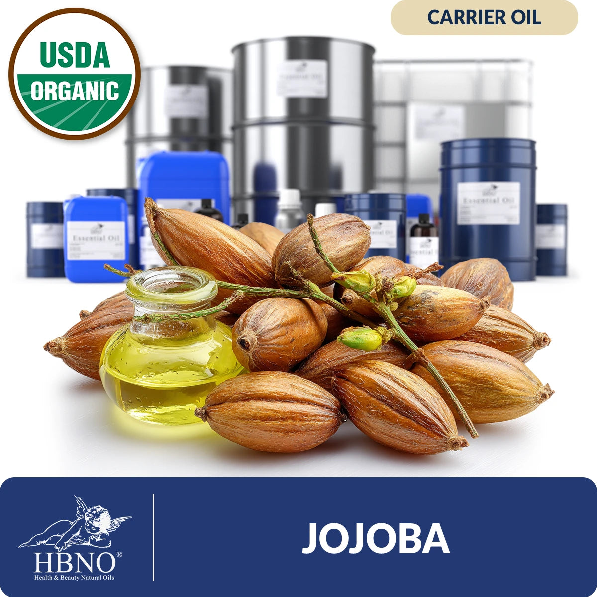 Organic Jojoba Golden Carrier Oil