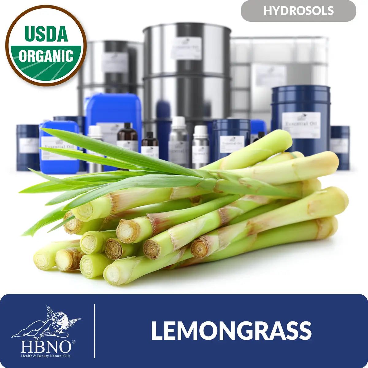 Organic Lemongrass Floral Water (Hydrosol)