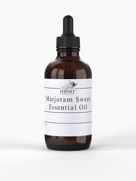 Marjoram Sweet Essential Oil Organic 4 oz