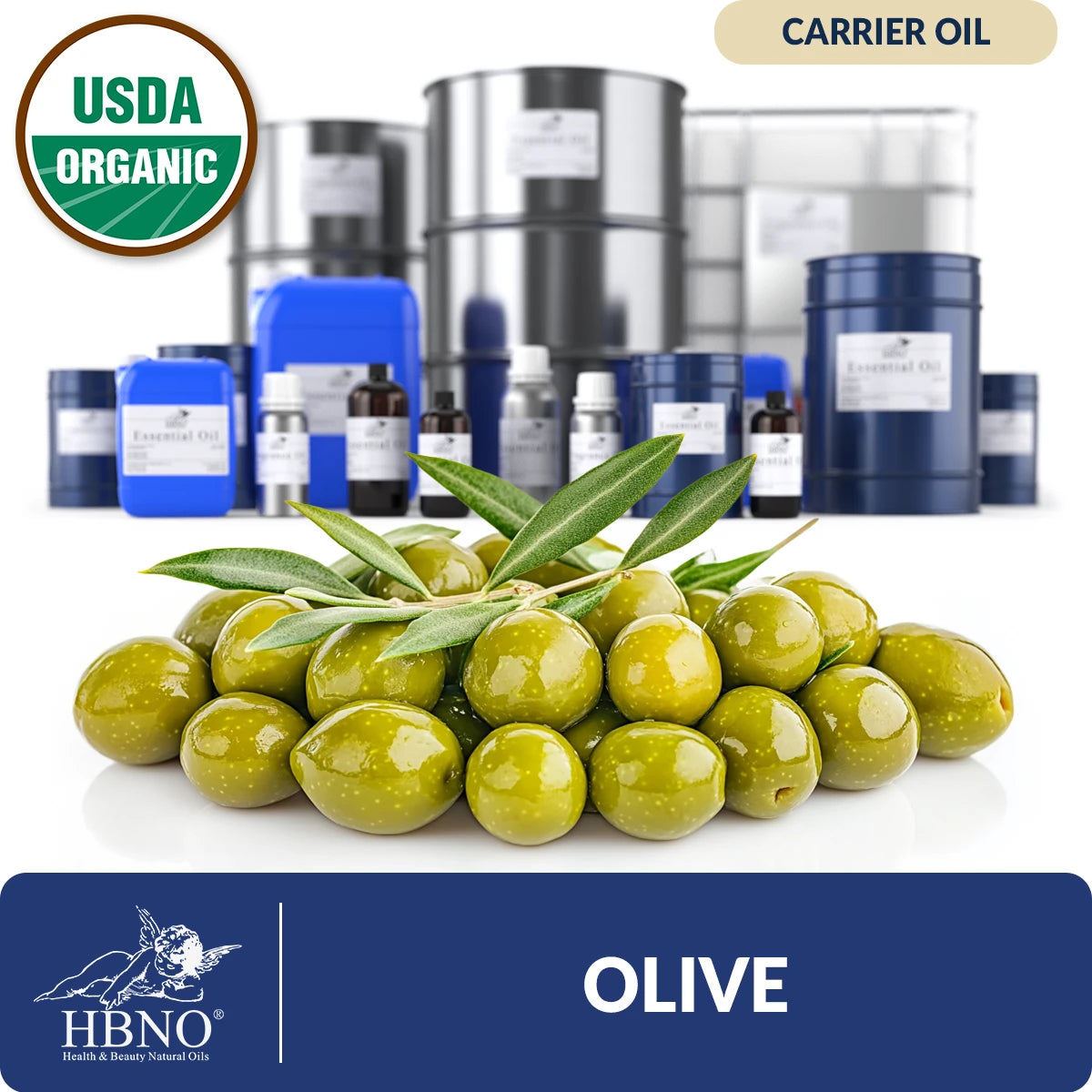 Organic Extra Virgin Olive Carrier Oil