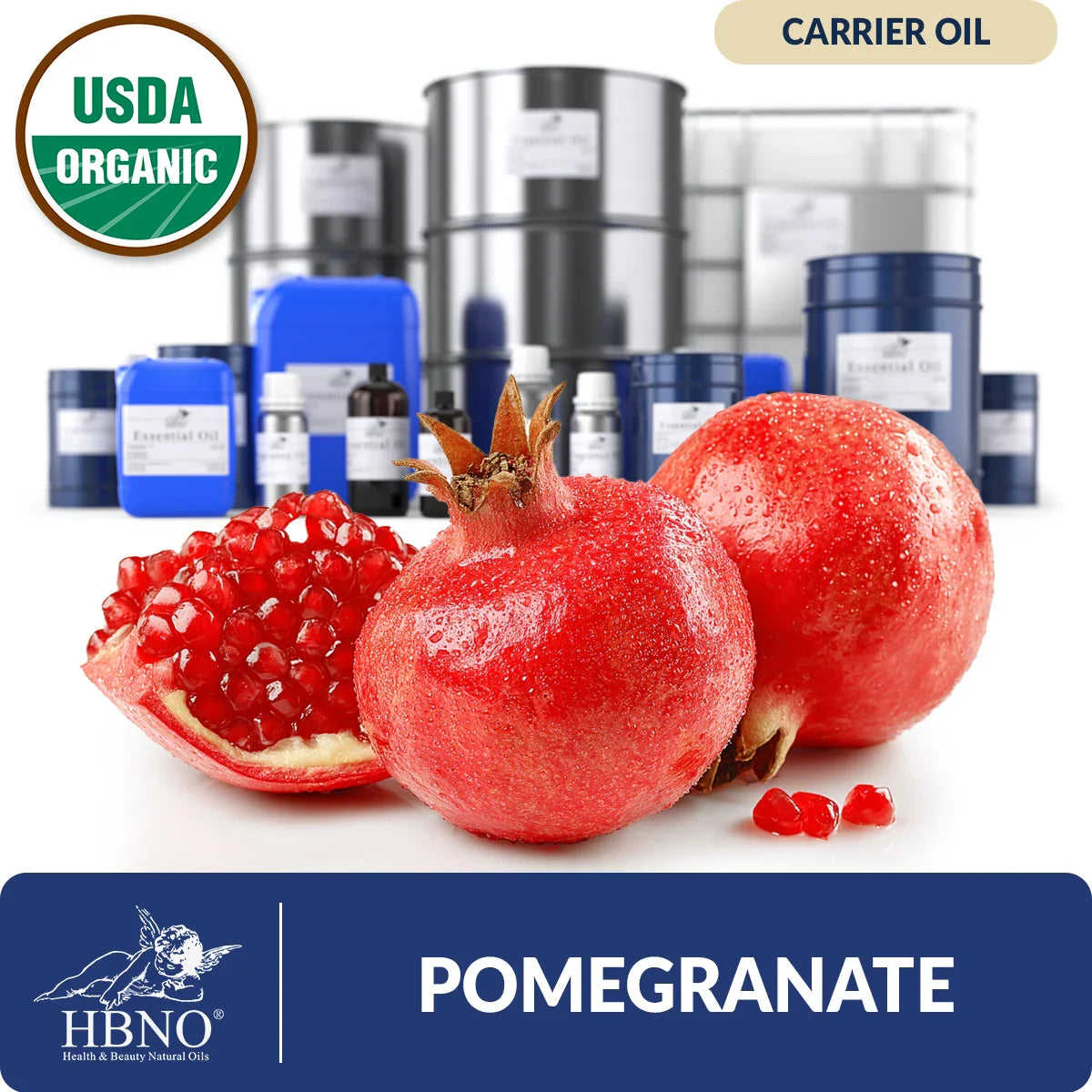 Organic Pomegranate Seed Carrier Oil