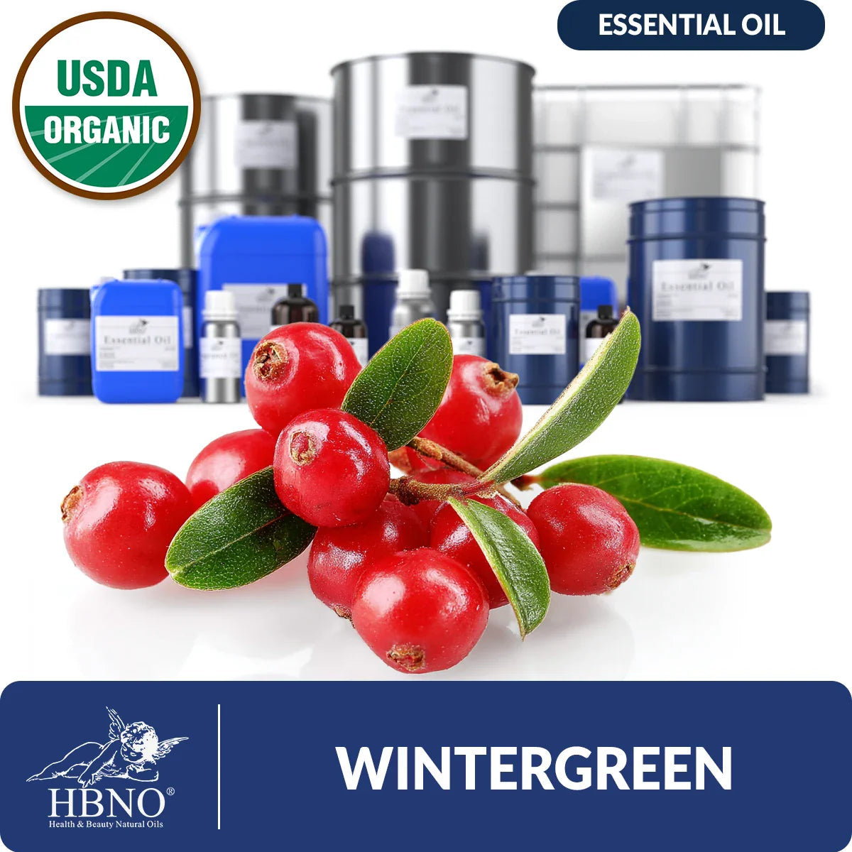 Organic Wintergreen Essential Oil