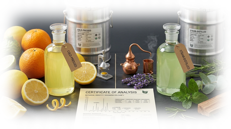 Cold-Pressed vs Steam-Distilled Essential Oils: How Extraction Method Affects What You Buy at Wholesale