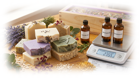 Essential Oils in Soap Formulation: Usage Rates, Scent Retention & Scaling From Lab to Production