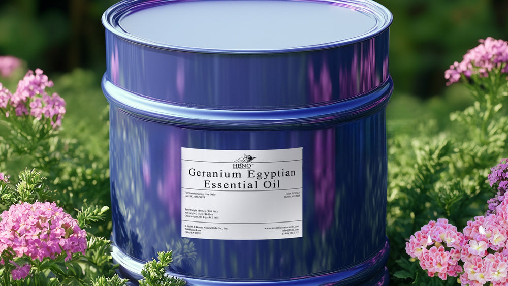 Geranium Egyptian Essential Oil: Floral Fragrance with Therapeutic Benefits
