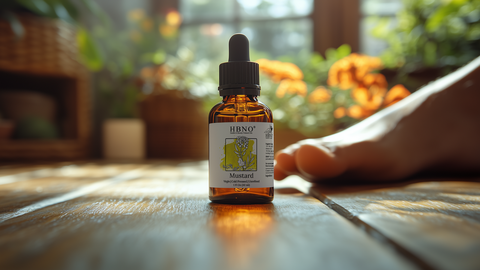 Mustard Oil for Burning, Cracked, and Swollen Feet: Massage Benefits