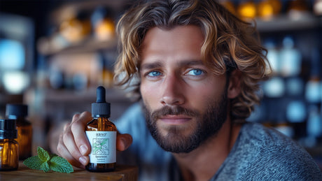 How Spearmint Essential Oil Benefits Facial Hair