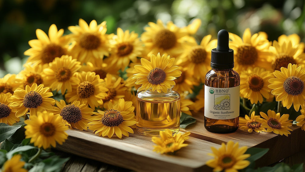 Organic Sunflower Seed Oil: Natural Nourishment for Healthy Skin