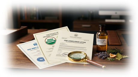 Understanding Essential Oil Certifications: A B2B Buyer's Guide to USDA Certified Organic Essential Oils and Quality Standards