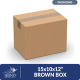 15x10x12″ Brown Box