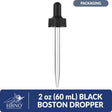 2 oz (60 ml) Black Boston Dropper
