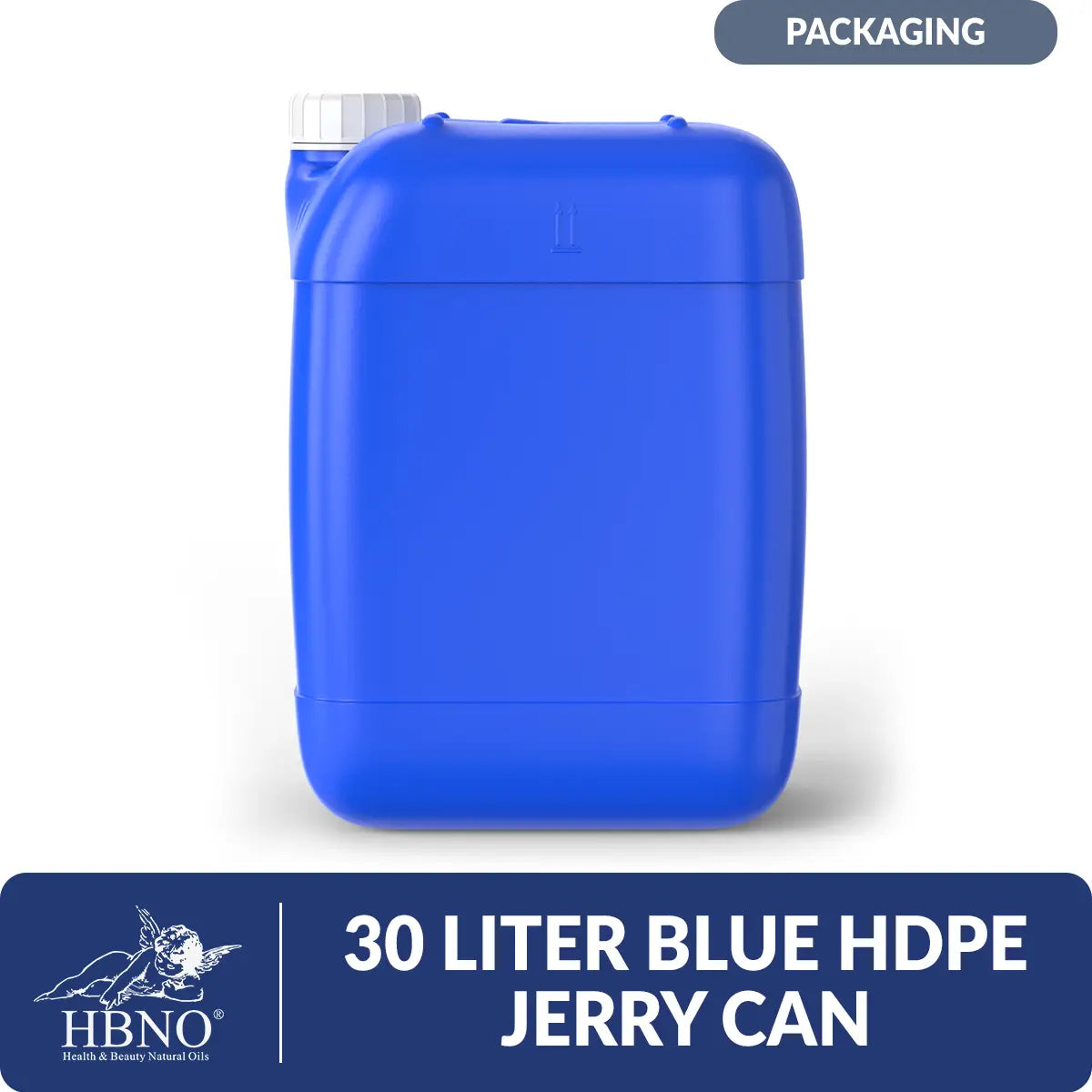 30 Liter Blue HDPE Jerry Can