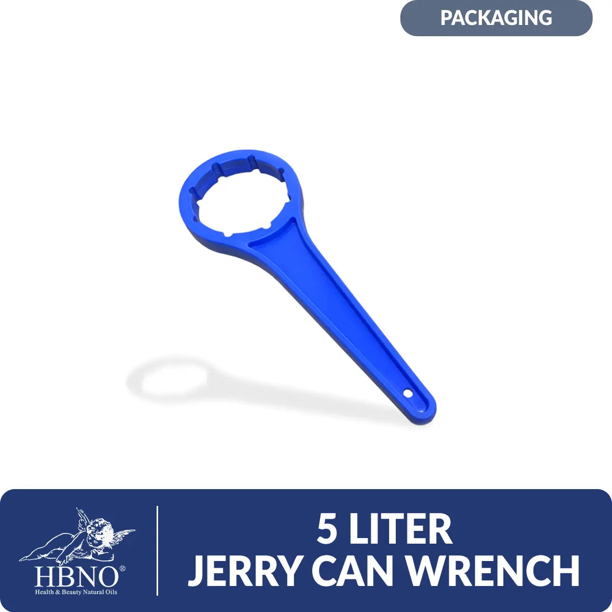 30 Liter White Jerry Can Wrench