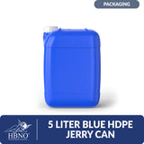 5 Liter Blue HDPE Jerry Can