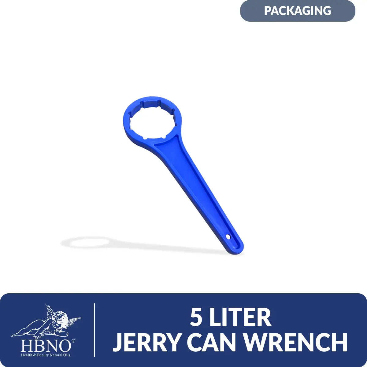 5 Liter White Jerry Can Wrench
