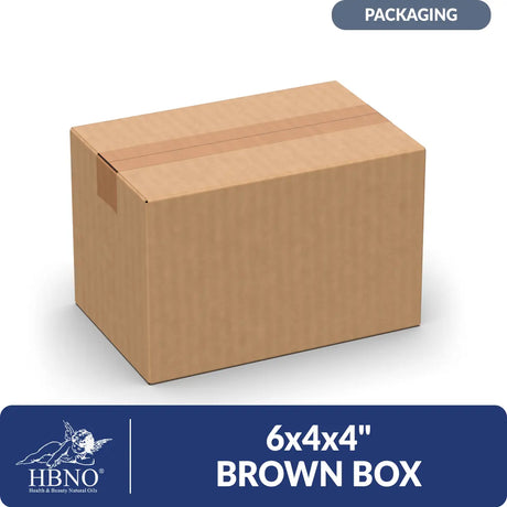 6x4x4″ Brown Box