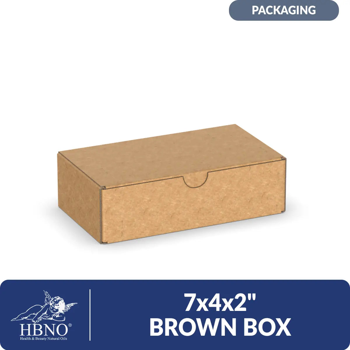 7x4x2″ Brown Box