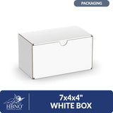7x4x4″ White Box