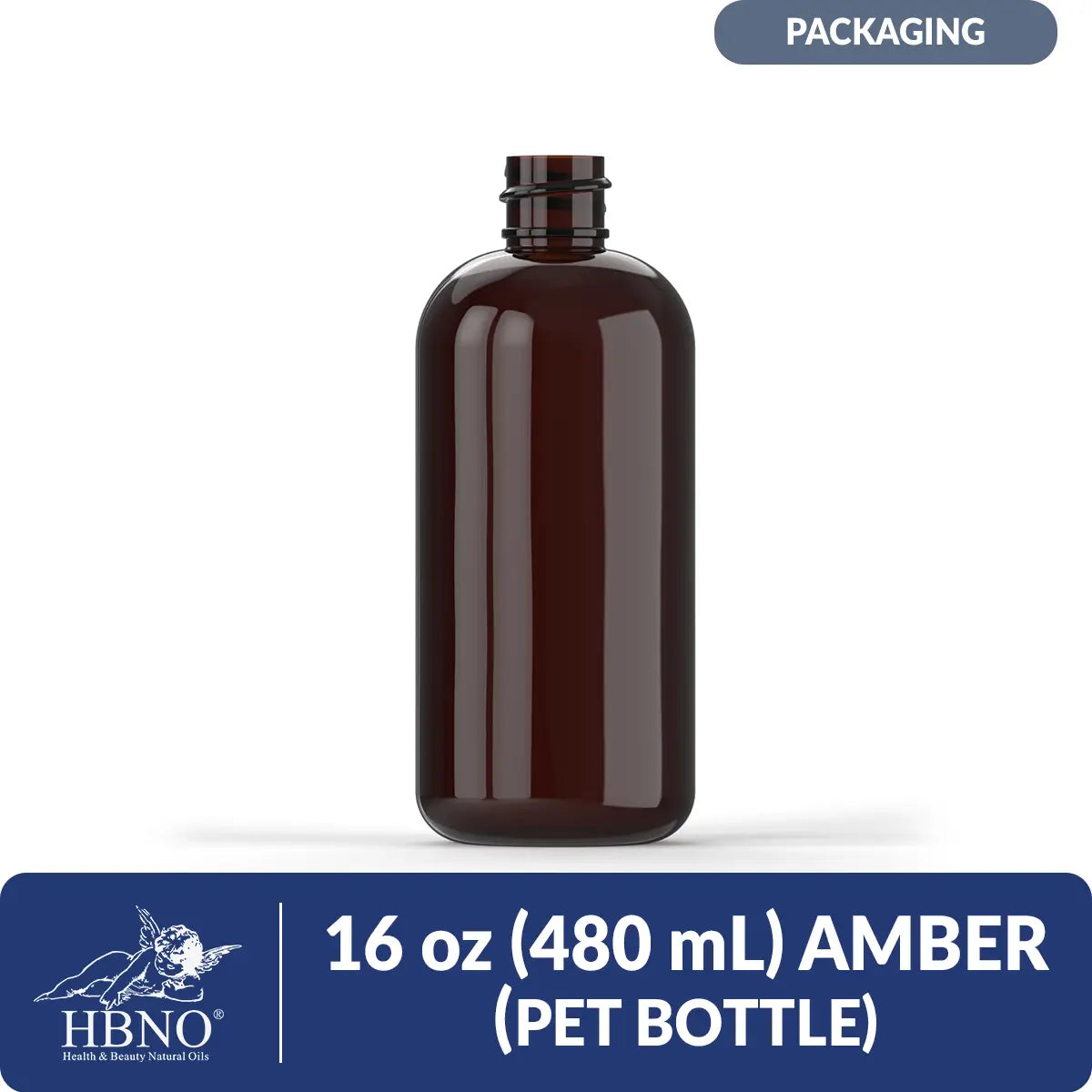 8 oz (240 ml) Amber PET Bottle