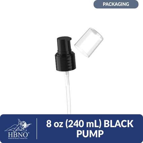 8 oz (240 ml) Black Pump