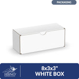 8x3x3″ White Box