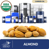 Unrefined Organic Almond Carrier Oil