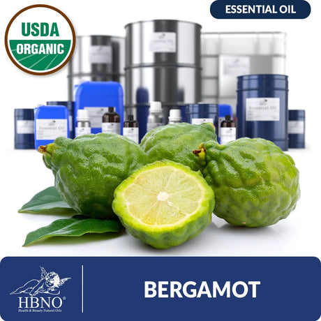 Organic Bergamot Essential Oil (Cold Pressed)