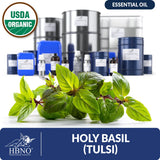 Organic Holy Basil Tulsi Essential Oil