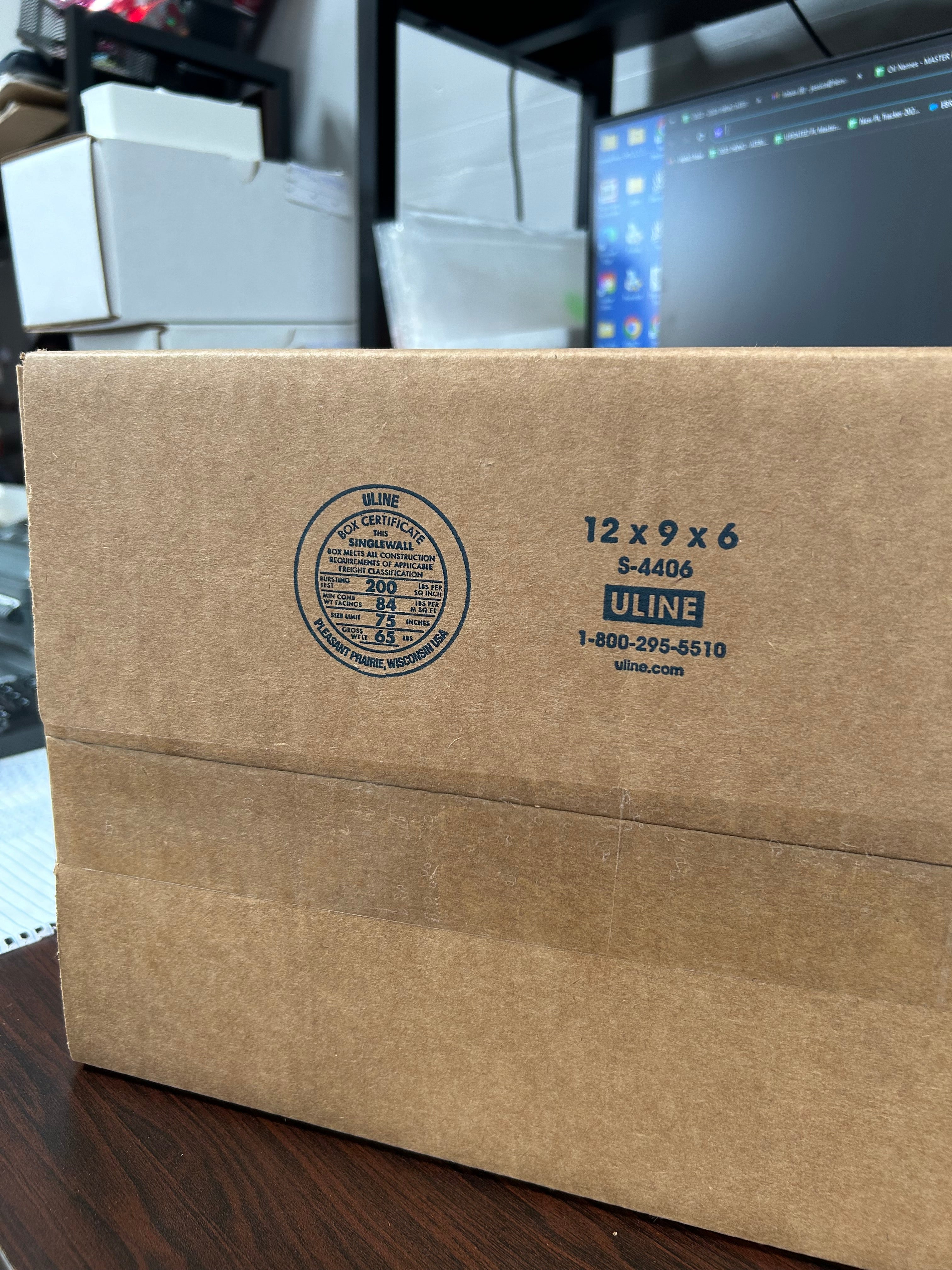 12x9x6 Brown Corrugated Shipping Boxes - Bulk – HBNO Bulk
