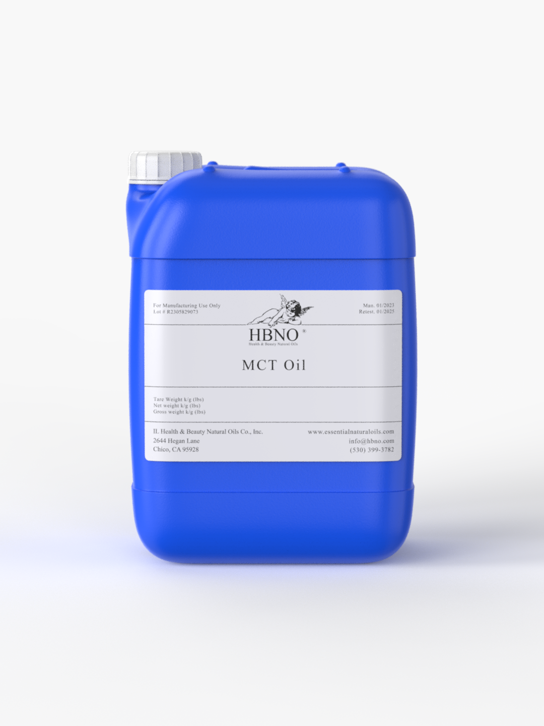Fractionated Coconut (MCT) Carrier Oil 4 KG (8.8 LB)