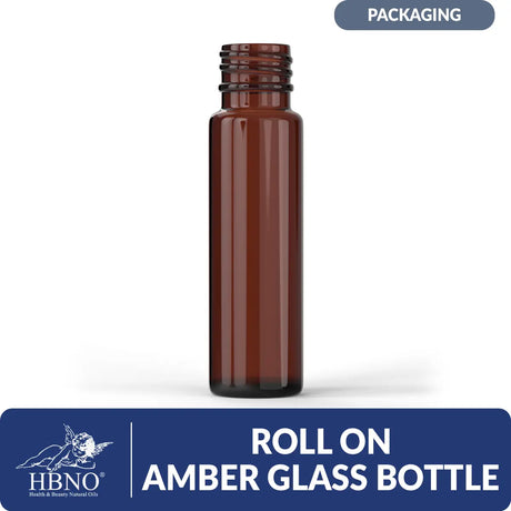 Roll on Amber Glass Bottle