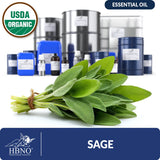 Organic Sage Officinalis Essential Oil