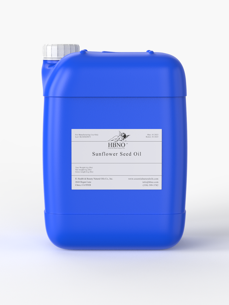 Sunflower Seed Carrier Oil Organic 25 KG (55 LB)