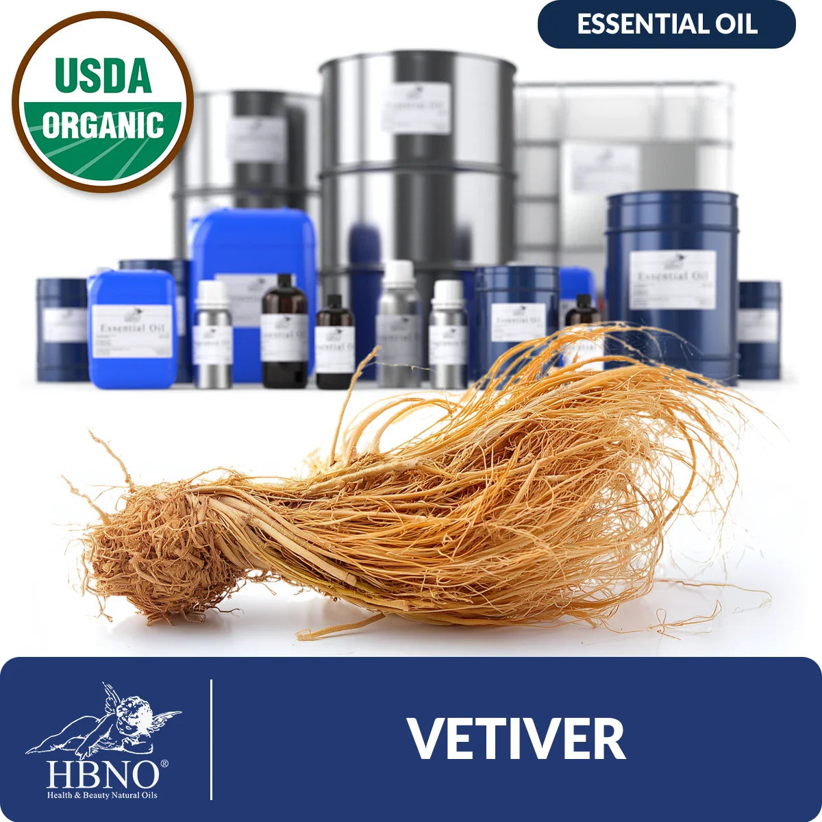 Organic Vetiver Essential Oil